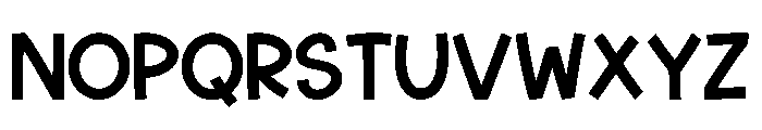 Grade Regular Font UPPERCASE