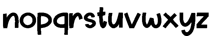 Grade Regular Font LOWERCASE