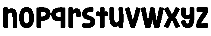 Grade School Font LOWERCASE