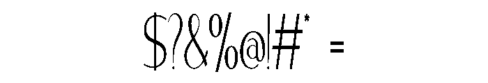GradeRoster-Regular Font OTHER CHARS