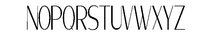 GradeRoster-Regular Font UPPERCASE