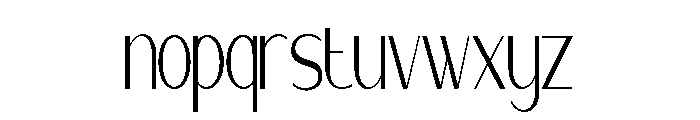 GradeRoster-Regular Font LOWERCASE