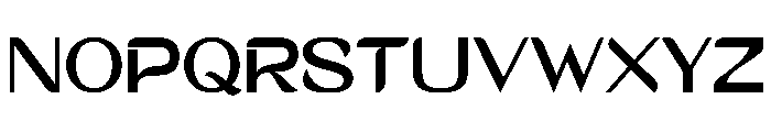 Gradiate Font UPPERCASE