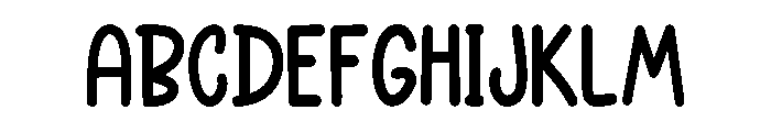 Gradient  Display Regular Font UPPERCASE