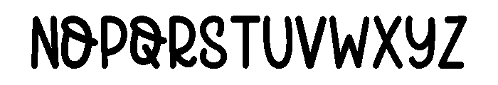 Gradient  Display Regular Font LOWERCASE