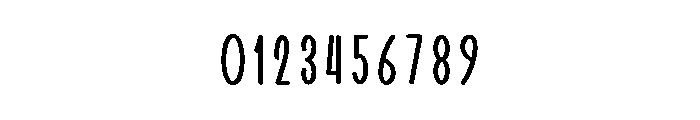 Graduaing Font OTHER CHARS