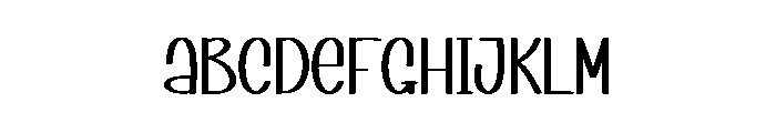 Graduate Stories Font UPPERCASE