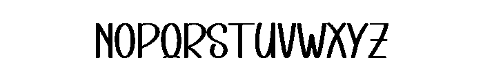 Graduate Stories Font UPPERCASE