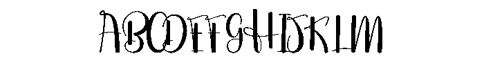 Graduate1 Font UPPERCASE
