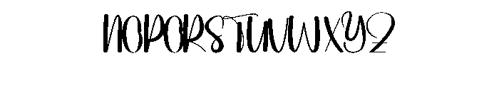 Graduate1 Font UPPERCASE