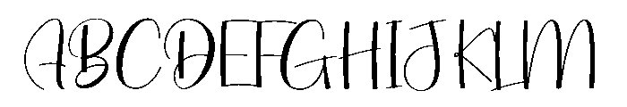 Graduates Font UPPERCASE