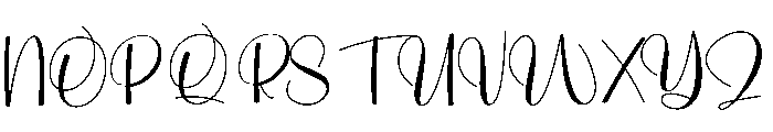 Graduates Font UPPERCASE