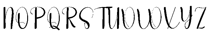 Graduation Handmade Font UPPERCASE