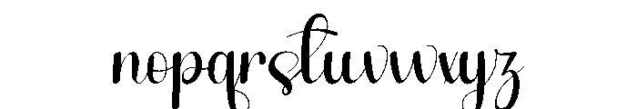 Graduation Handmade Font LOWERCASE