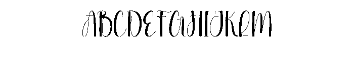 Graduation2 Font UPPERCASE