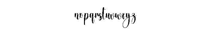 Graduation2 Font LOWERCASE