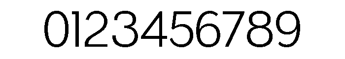 Gradvis-ExtraLight Font OTHER CHARS