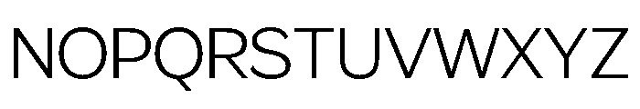 Gradvis-ExtraLight Font UPPERCASE