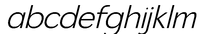 Gradvis-ExtraLightItalic FONT