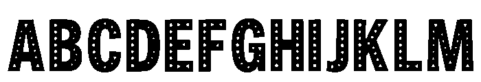 Grady Regular Font UPPERCASE