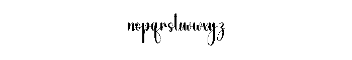 Graeting Font LOWERCASE