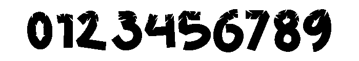 Graff Starsi Font OTHER CHARS