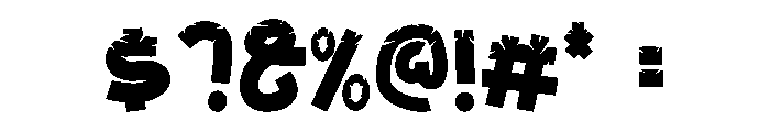 Graff Starsi Font OTHER CHARS