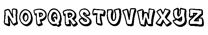 Graffic Font LOWERCASE
