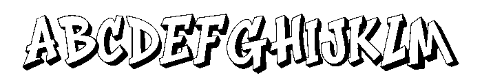 Graffiti 3d FONT