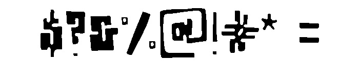 Graffiti Brick Font OTHER CHARS