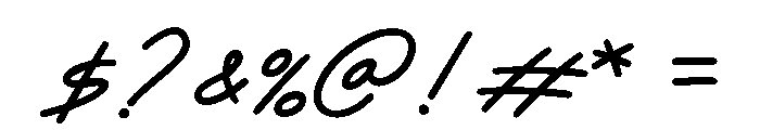 Graffiti LineWall Regular Font OTHER CHARS