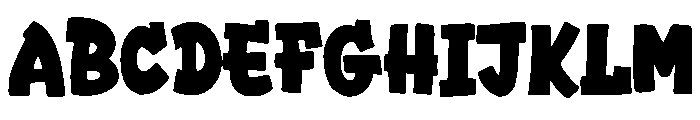 Graffiti Smile Regular Font UPPERCASE