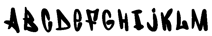 Graffitim Regular Font UPPERCASE