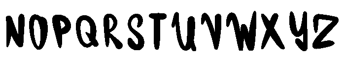 Graffitim Regular Font LOWERCASE