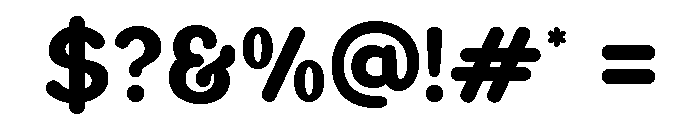 Graffont Regular Font OTHER CHARS