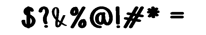 Grafik Font OTHER CHARS