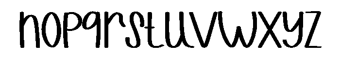Grafik Font LOWERCASE