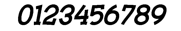 Grafilo Italic Font OTHER CHARS