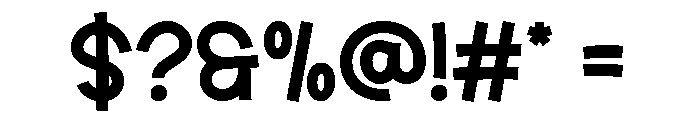Grafilo Regular Font OTHER CHARS