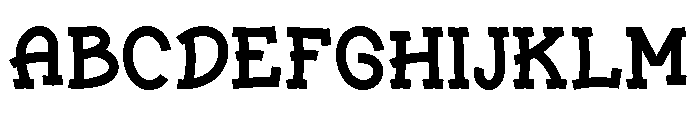 Grafilo Regular Font UPPERCASE