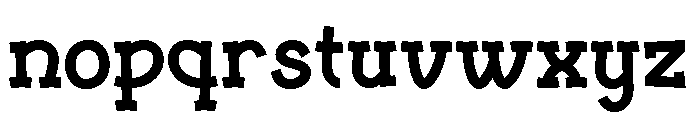 Grafilo Regular Font LOWERCASE