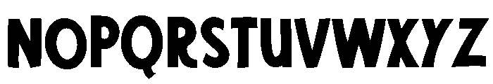 Grafitti Regular Font UPPERCASE