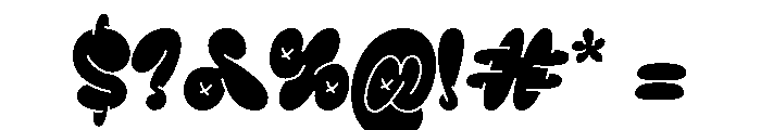Grafyne Solid Regular Font OTHER CHARS