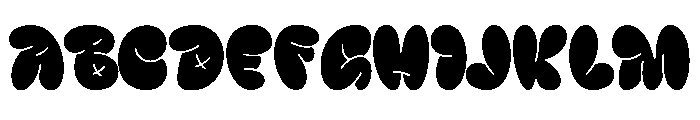Grafyne Solid Regular Font UPPERCASE