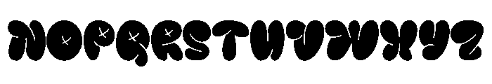Grafyne Solid Regular Font UPPERCASE