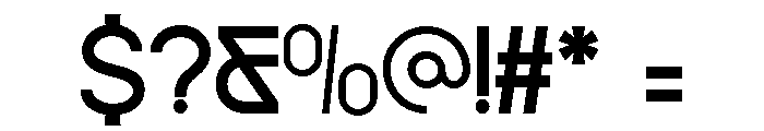 Gragien Regular Font OTHER CHARS