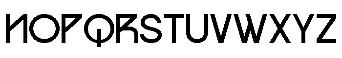 Gragien Regular Font UPPERCASE
