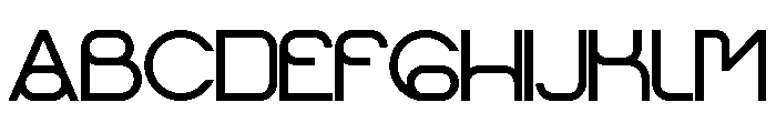 Gragle Regular Font UPPERCASE