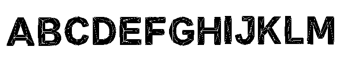 Grail Regular Font UPPERCASE