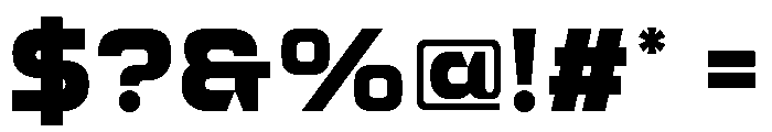 Graind Regular Font OTHER CHARS